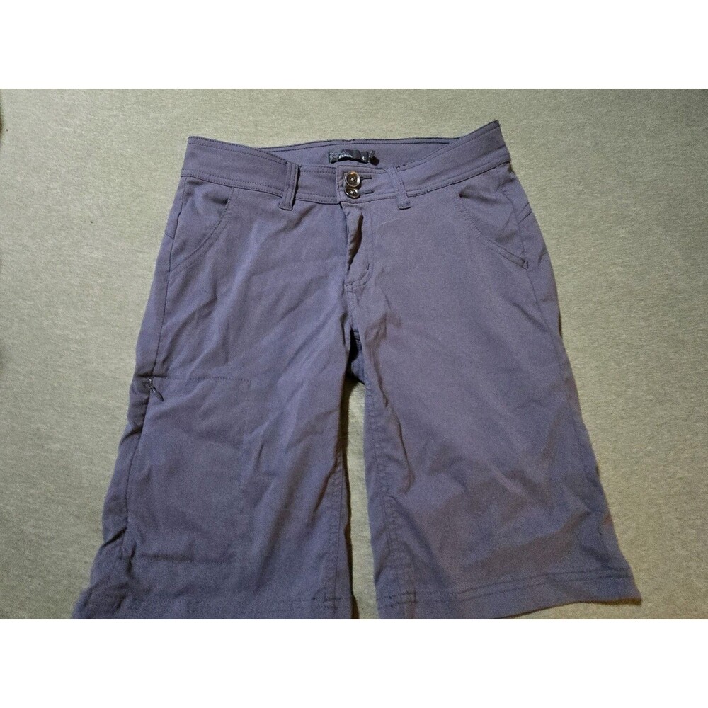 prANa Hiking Shorts WmnsSize 4 Cargo Outdoor Quick Dry Lightweight 11in Inseam